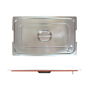 Deckel f�r GN wasserdicht mit Aussparung f�r Griffe