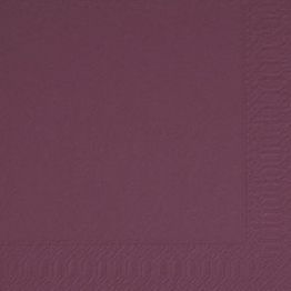 Mehr Produktinformationen Serviette 33 x 33 cm 2-lagig lila (125�Stck)