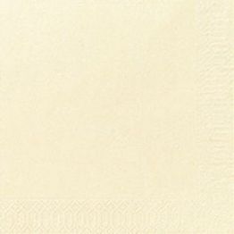 Mehr ProduktinformationenServiette 33 x 33 cm 2-lagig creme (125�Stck)