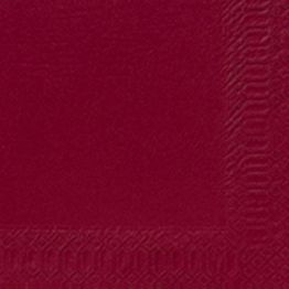 Mehr Produktinformationen Serviette 24 x 24 cm 2-lagig bordeauxrot (300�Stck)