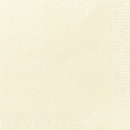 Mehr Produktinformationen Serviette 24 x 24 cm 2-lagig creme (300 Stck) Mehr Produktinformationen Serviette 24 x 24 cm 2-lagig creme (300 Stck)