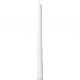 Elegant geformte Spitzkerze. Brennt bis zu 7,5 Stunden. Gro�e Farbauswahl passend zu Servietten und Tischt�chern.