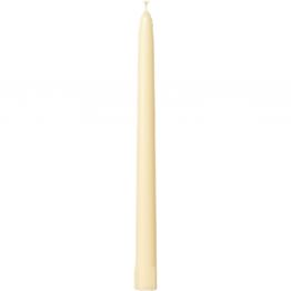 Elegant geformte Spitzkerze. Brennt bis zu 7,5 Stunden. Gro�e Farbauswahl passend zu Servietten und Tischt�chern.