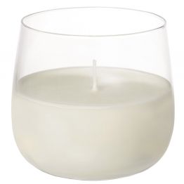 Kerze im Glas, Brenndauer 20 Stunden, sch�tzt die Flamme vor Wind.