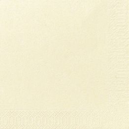 Mehr Produktinformationen Serviette 40 x 40 cm 2-lagig creme (125�Stck)