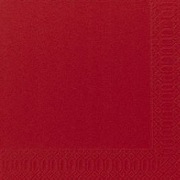 Mehr Produktinformationen Serviette 40 x 40 cm 2-lagig rot (125�Stck)