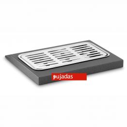 Mehr Produktinformationen KUBISCHER Sockel mit Gitter zur Wasserableitung