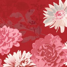 Mehr Produktinformationen Serviette 40 x 40 cm Dunilin AUTUMN FLORAL (50�Stck)