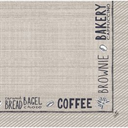 Mehr Produktinformationen Serviette 40 x 40 cm Dunisoft BAKERY (60�Stck)