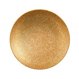 Mehr Produktinformationen MOLECULE/AMBER GOLD Teller tief 23 cm