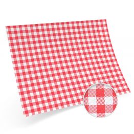 Mehr Produktinformationen Tischset 40 x 30 KARO rot (200�Stck)