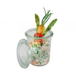 Mehr Produktinformationen WECK Glas 0,16 l mit Deckel (12�Stck)