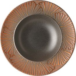 Mehr Produktinformationen AUREL braun Steinzeug Pastateller 27 cm 